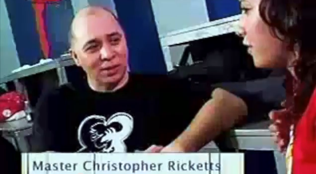 Master Christopher Ricketts on TV